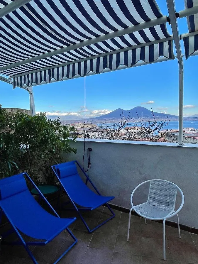 Alma De Templarsf - Stunning Design Home With Sea View And Terrace Naples Apartment