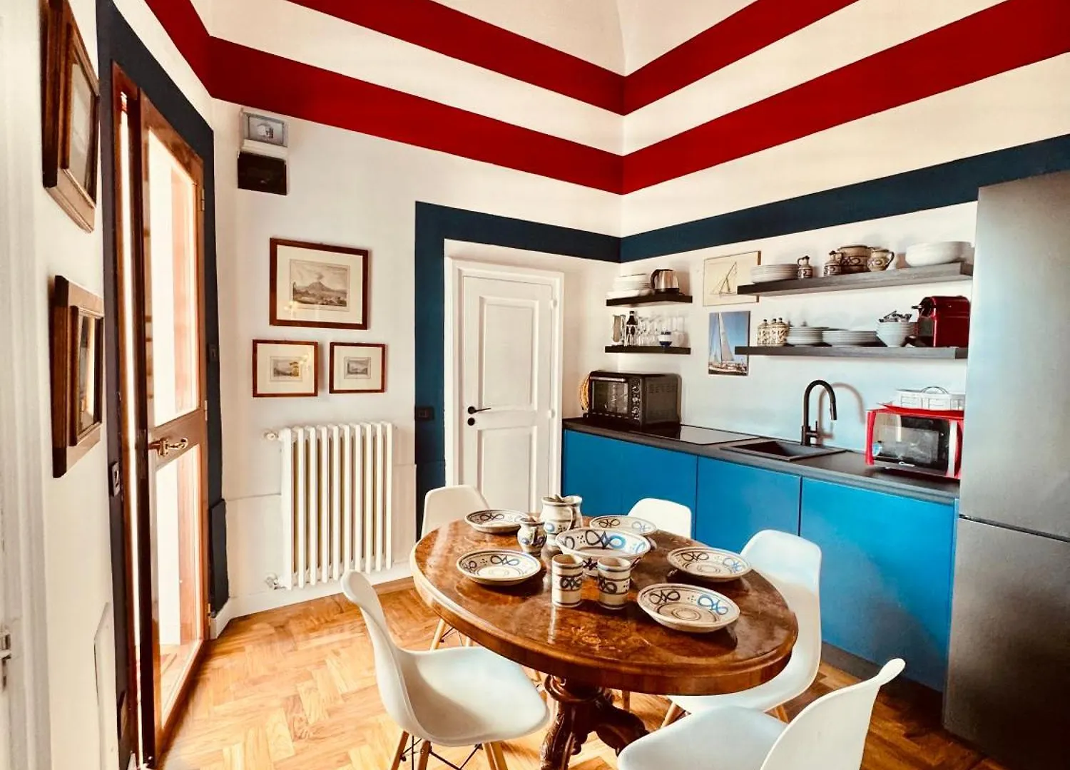 Alma De Templarsf - Stunning Design Home With Sea View And Terrace Naples Italy