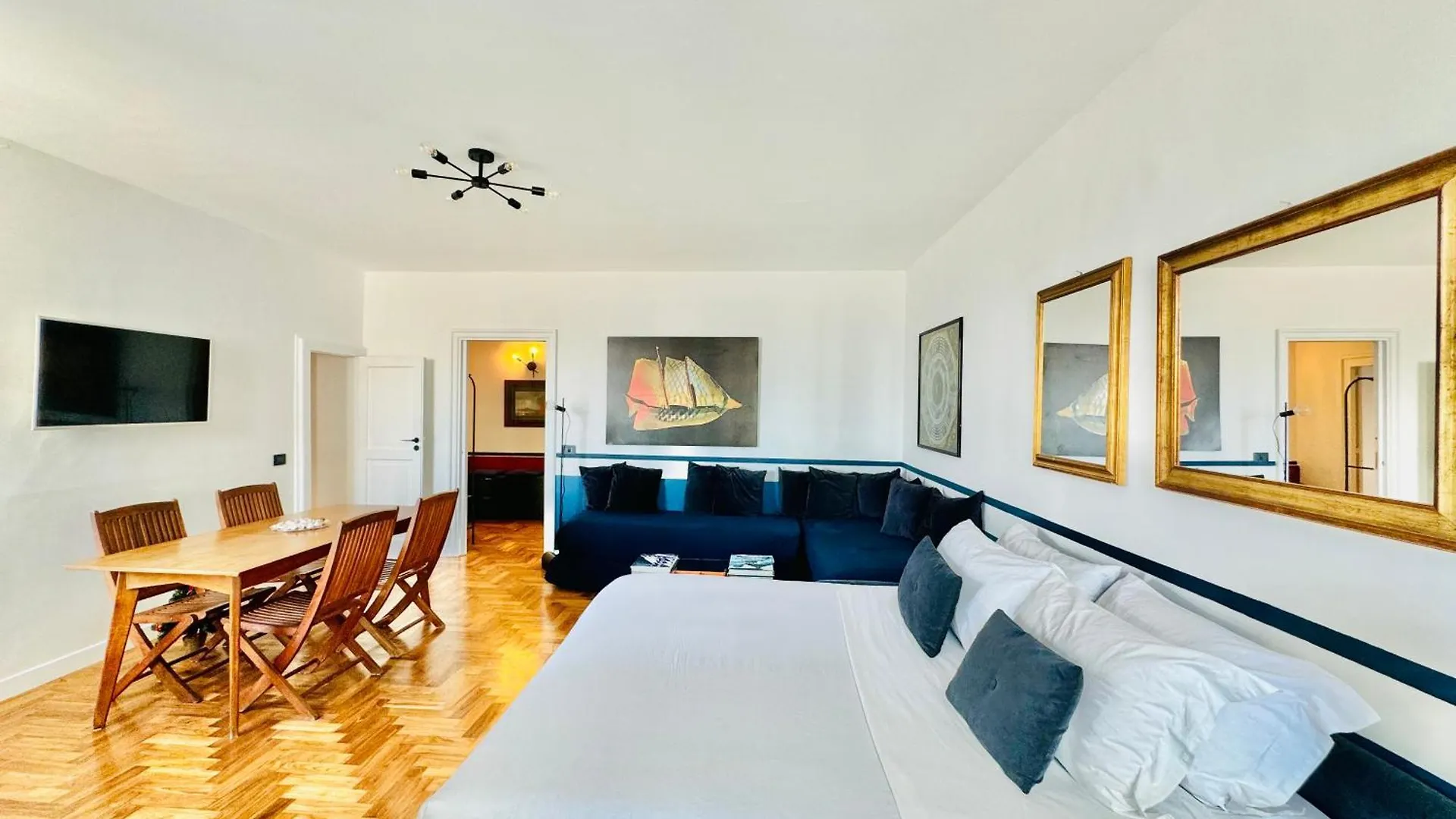 Alma De Templarsf - Stunning Design Home With Sea View And Terrace Naples Apartment